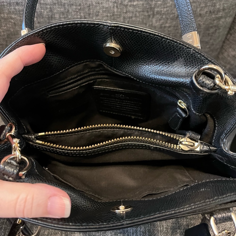 Coach Black Purse - Picture 5 of 7